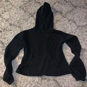 Lululemon Black Cropped Hoodie